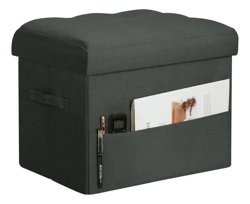 comprar Pequeña Otomana Con Almacenamiento, Taburete Plegable De Rep