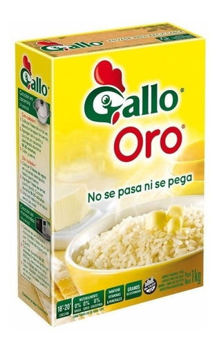 Arroz Gallo Oro Estuche 1 Kilo