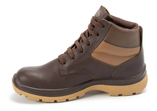 Imagen 5 de 6 de Botin Boris 3203d Marron Nylon Dielectrico Calzado Seguridad