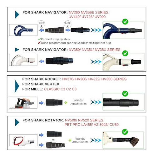 Para Shark Rocket Hv301 Hv300 Hv322 Hv371 Hv372 Navigator Nv