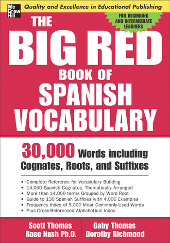 Libro The Big Red Book Of Spanish Vocabulary - Scott Thomas