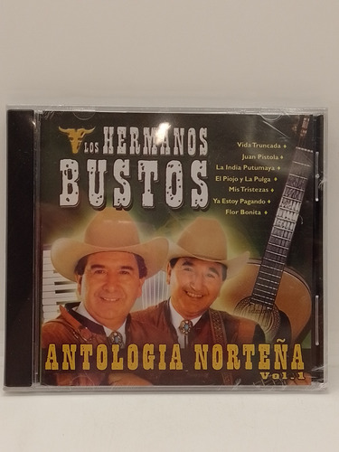 Los Hermanos Bustos Antología Norteña Cd Nuevo