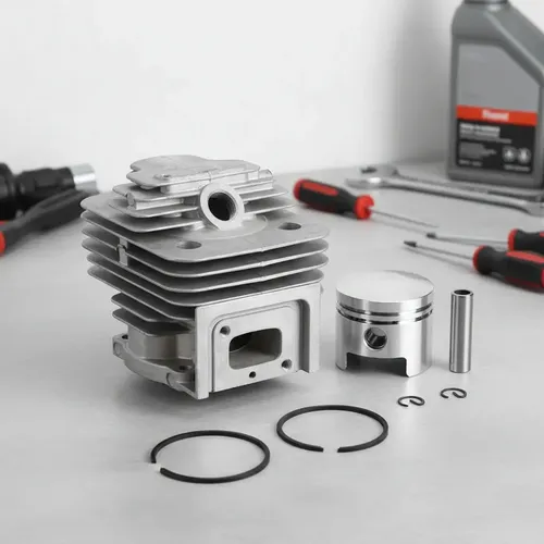Cilindro Com Pistão Roçadeira Nakasaki Nk 63cc 65cc 75cc 2 T