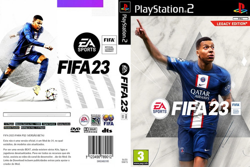 Fifa23 Para Ps2 Actualizado Play2