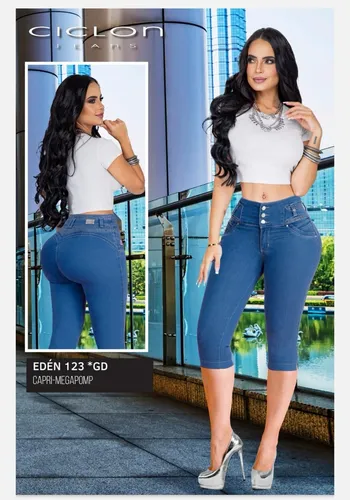 Pantalones capri colombianos new arrivals