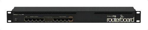 Router Mikrotik Rb2011il-rm 10p Giga Poe L4 Rack Nanotec Color Negro