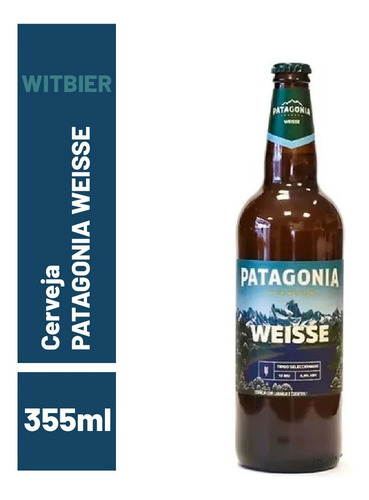 Cerveja Patagonia Artesanal Weisse 355ml
