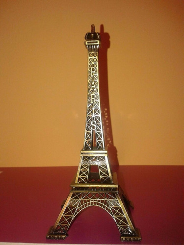 Torre Eiffel Souvenirs Centro De Mesa Decoración 18 Cms.