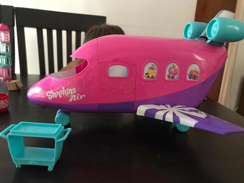 Shopkins Avión,muñecos Y Accesorios