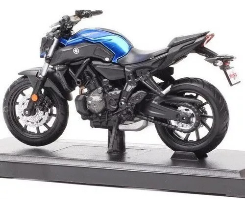 Xx Maisto Yamaha 2018 Mt-07 1/18 Modelo Fundido A Troquel