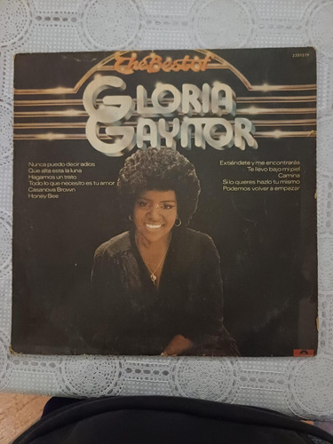 The Best Of Gloria Gaynor Vinilo 1977