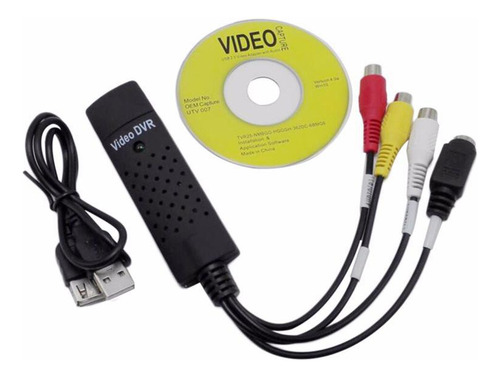 Easy Cap Placa De Captura De Vídeo Usb 2.0