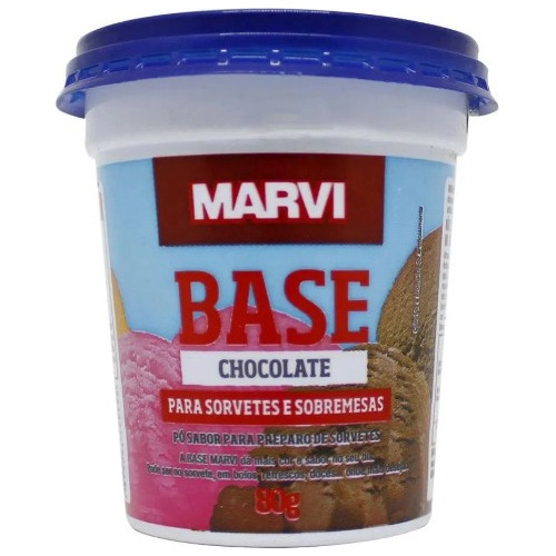 Base Para Sorvetes E Sobremesas Marvi 