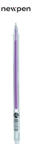 Caneta Esferográfica Hashi Gel Pen Roxo 0,5mm 1un Newpen