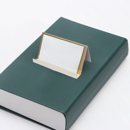 Soporte Multiusos Para Tarjetas De Visita De Acero Estilo B
