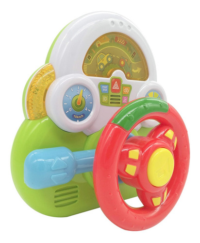 Volante Interactivo Con Luces Primera Infancia Poppi 6755
