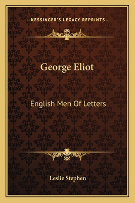Libro George Eliot: English Men Of Letters - Stephen, Les...