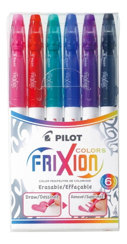 Marcador Pilot Frixion Colors Set 6 Colores