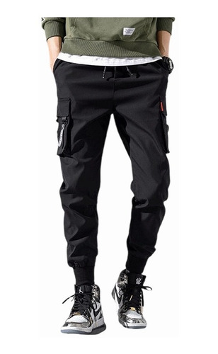 Pantalones Bombachos De Estilo Hip Hop Para Hombre Cargos