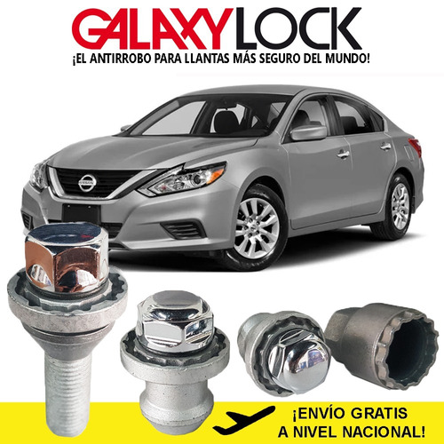 Birlos De Seguridad Nissan Altima Advance Galaxylock Nuevos