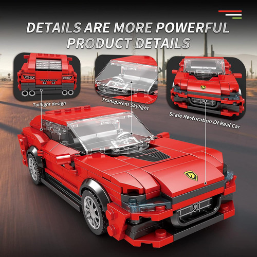 Juguete P/ Armar Zylegen, Automóvil : Lambo Svj
