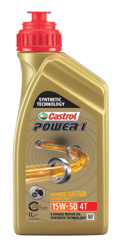 Castrol Power 1 Semi Sinético 15w50 Lt