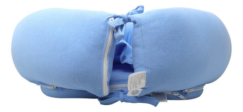 Cama Para Bebé Multiusos: Nido 3 En 1 Tela Algodón Cary Bebé Color Azul acero