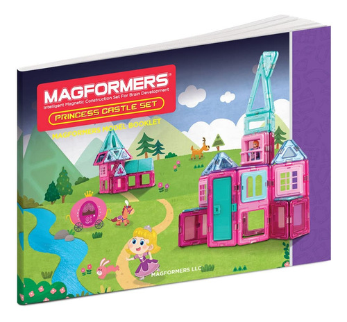 Conjunto De Castillo De La Princesa Magformers (78 Piezas)