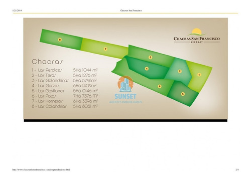 Maldonado Chacras En Venta De 5, 6 Y 7 Hectareas - Ref: 302