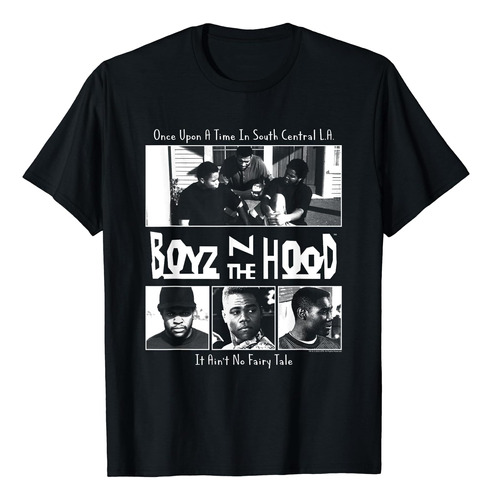 Boyz N The Hood Camiseta Con Póster De Cuatro Bloques