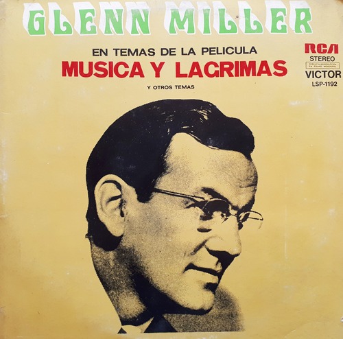 Glenn Miller - Temas De La Pelicula Musica Y Lagrimas R B Lp