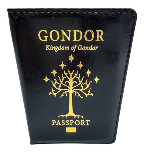 Porta Pasaporte De El Señor De Los Anillos - Gondor - Viajar