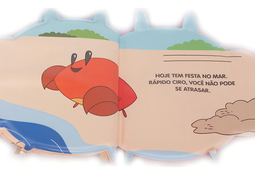 Amigos da Agua: Ciro, o Caranguejo, de Santos, Suelen Katerine A.. Editorial Happy Books Editora Ltda. em português, 2018