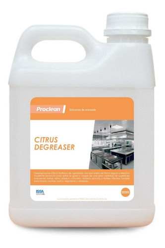 Citrus Degreaser Desengrasante Quitagrasa 1 Litro