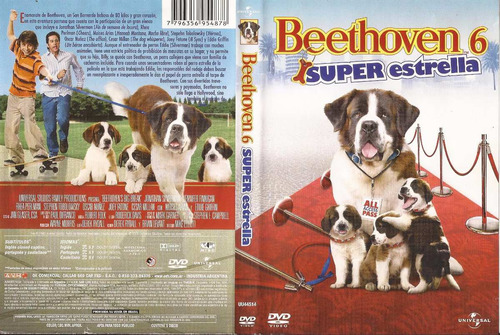 Beethoven 6 Super Estrella Dvd 2008 Comedia Perros