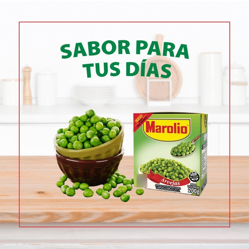Arvejas Marolio Secas Remojadas Sin Tacc Libre De Gluten