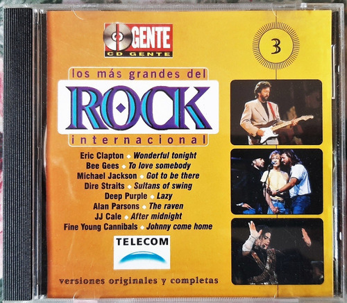 Los Mas Grandes Del Rock Internacional Cd Nº 3 Gente 1998 