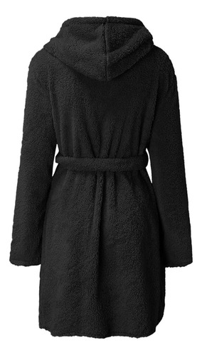 Bata Tipo Kimono De Ducha Con Capucha Para Mujer, Bata De Ba