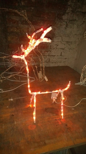 Reno De Navidad Con Luces