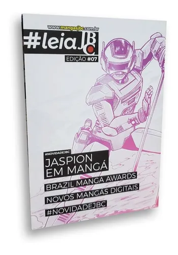 Mangá Jaspion Editora Jbc - Folder De Anúncio Do Mangá