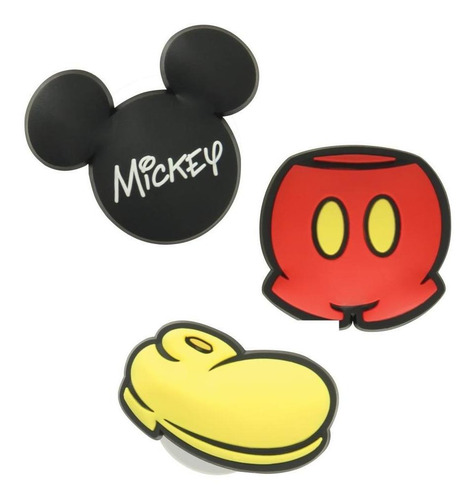 Imagem 6 de 6 de Jibbitz Mickey 3 Pack