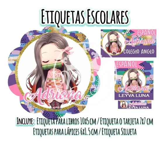 Etiquetas Escolares Demon Slayer Mejor Precio Marzo 2023|BigGo México Etiquetas Escolares Demon Slayer Mejor Precio Marzo 2023|BigGo México