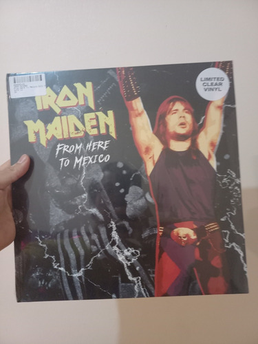 Iron Maiden - Live In México City Clear Vinyl, Fm Broacast