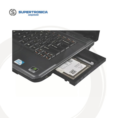 Imagen 3 de 3 de Lector Caddy Para Segundo Disco Laptop 12.7mm