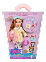 Comprar Muñeca Meygan Bratz Slumber Party - Incluye 2 Conjuntos de Pijamas para Combinar Como Tu Quieras, Su Estilo Único de Cabello Rojo Ondulado y Recogido en Coleta Alta y Maquillaje Suave Rosa