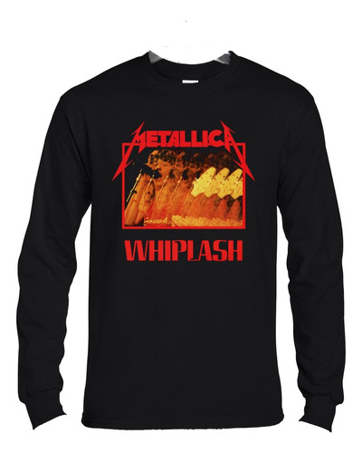 Polera Ml Metallica Whiplash Metal Abominatron