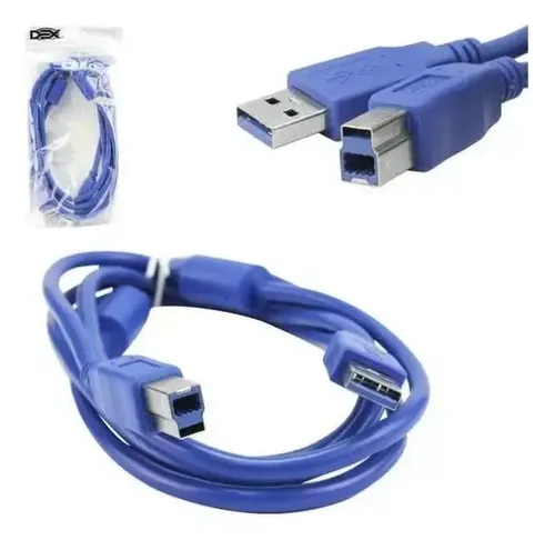 CABLE USB PARA IMPRESORA 3.0 1.8M GARANTIA DE PRUEBA