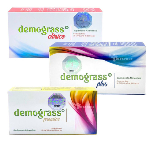 Imagen 1 de 10 de Kit Demograss Clasico + Plus + Premier Kit Completo Original