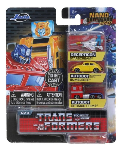 Hasbro Nano Hollywood Rides: Transformers