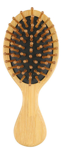 Peine Antiestático De Madera Para Cabello Y Cepillo De Masaj
